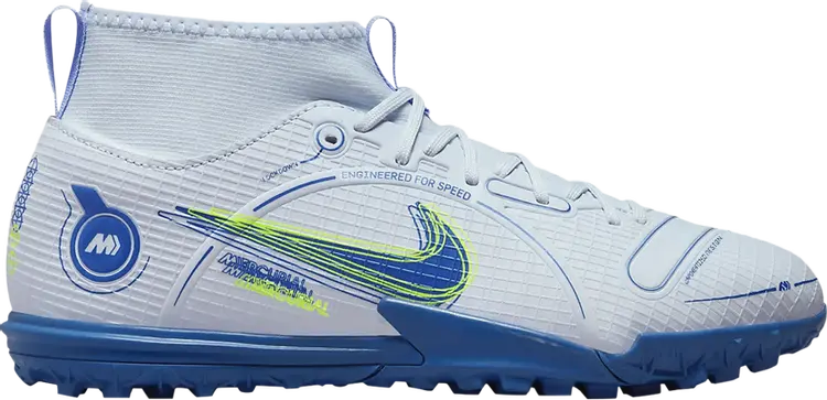 Кроссовки Nike Mercurial Superfly 8 Academy TF GS 'Football Grey Dark Marina Blue', серый
Кроссовки Nike Mercurial Superfly 8 Academy TF GS 'Football Grey Dark Marina Blue', серый