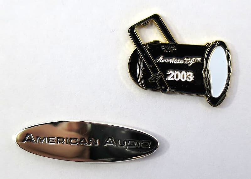 Рекламные предметы PINS American DJ и American Audio 2003 высокого качества Pin Set
Рекламные предметы PINS American DJ и American Audio 2003 высокого качества Pin Set