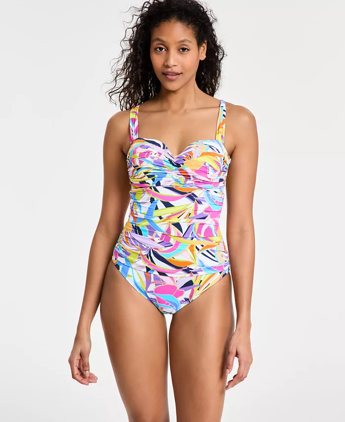 Женский цельнокроеный купальник Living Color с драпировкой Bleu by Rod Beattie, мультиколор
Женский цельнокроеный купальник Living Color с драпировкой Bleu by Rod Beattie, мультиколор