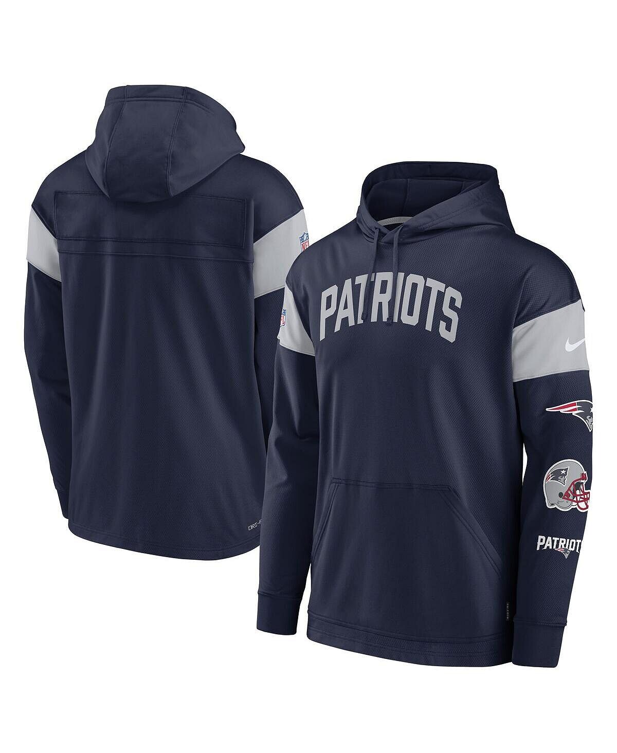 Мужская темно-синяя футболка с капюшоном new england patriots sideline athletic arch jersey performance Nike, синий
Мужская темно-синяя футболка с капюшоном new england patriots sideline athletic arch jersey performance Nike, синий