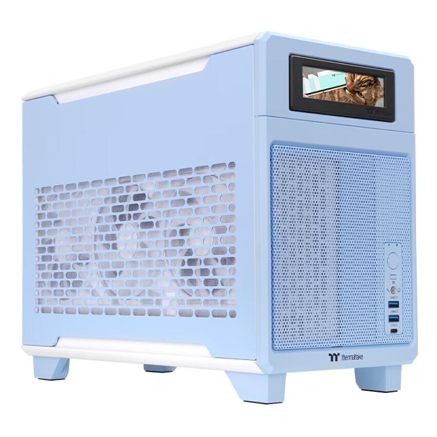 Корпус Thermaltake TR100 Mini, Mini Tower, голубой
Корпус Thermaltake TR100 Mini, Mini Tower, голубой