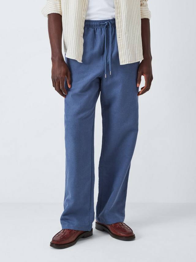 Курортные брюки из льняной смеси John Lewis, темно-синий
Курортные брюки из льняной смеси John Lewis, темно-синий