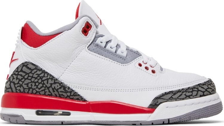 Кроссовки Air Jordan 3 Retro GS Fire Red 2022, белый
Кроссовки Air Jordan 3 Retro GS Fire Red 2022, белый