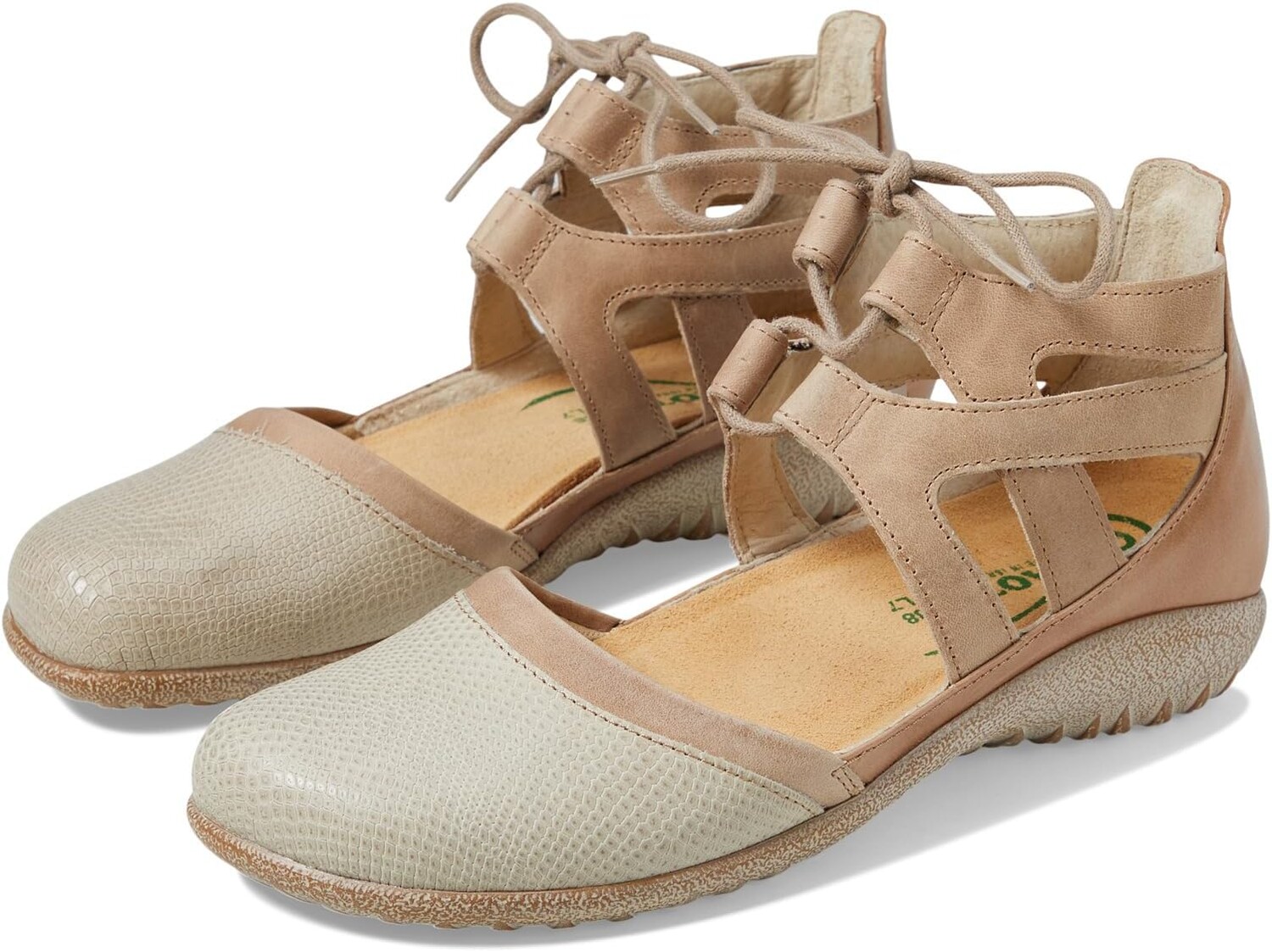 Балетки Kata Naot, цвет Beige Lizard Leather/Khaki Beige Leather/Arizona Tan Leather
Балетки Kata Naot, цвет Beige Lizard Leather/Khaki Beige Leather/Arizona Tan Leather