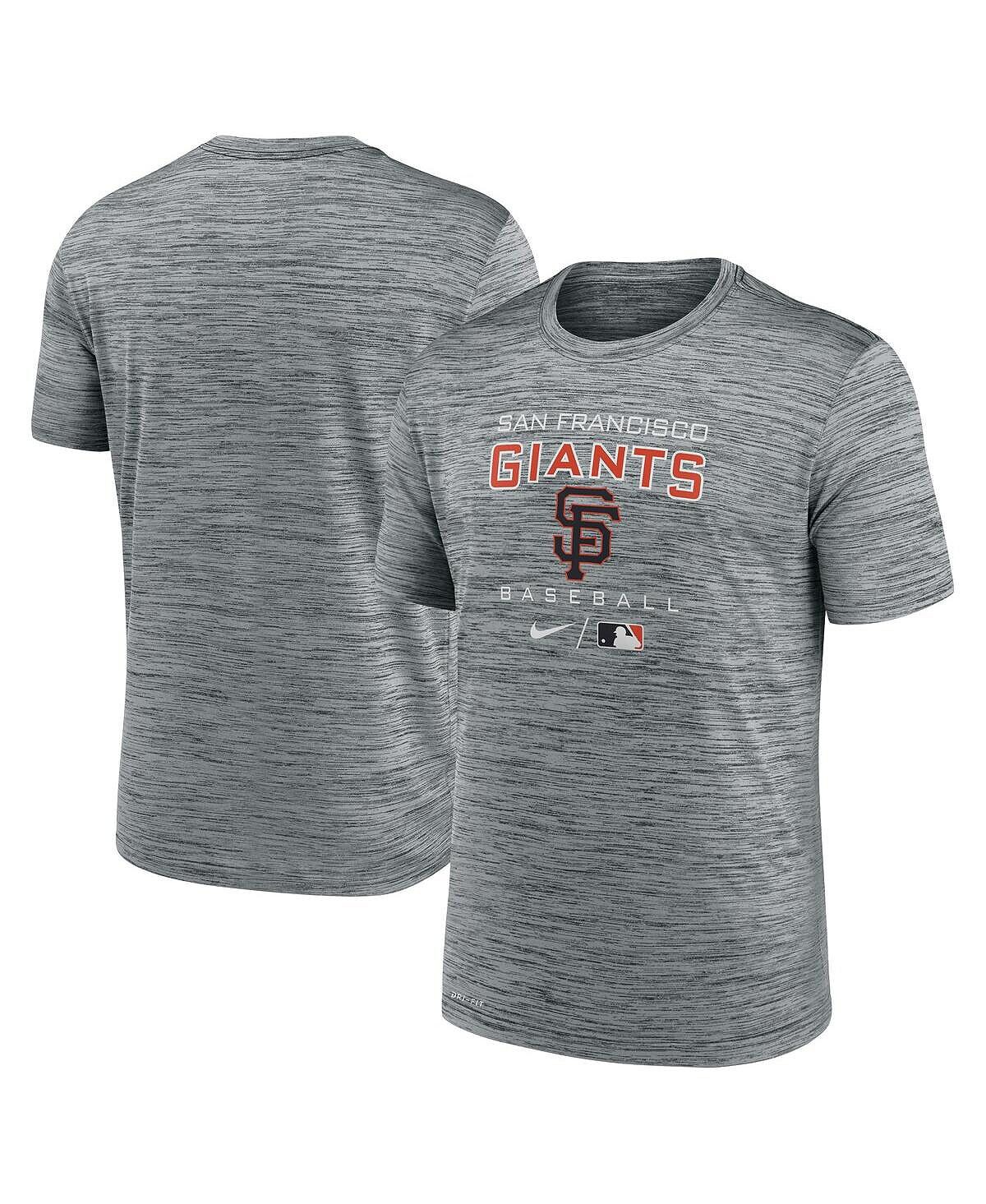 Мужская темно-серая футболка san francisco giants authentic collection velocity practice performance Nike, мульти
Мужская темно-серая футболка san francisco giants authentic collection velocity practice performance Nike, мульти