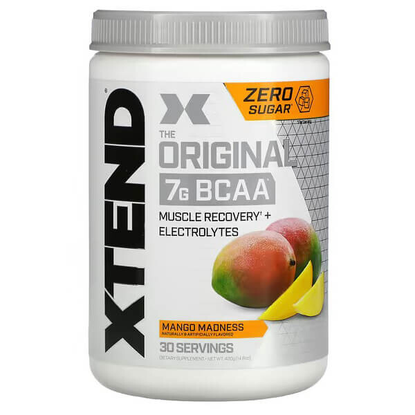Аминокислоты BCAA Xtend со вкусом манго 7г, 420 г
Аминокислоты BCAA Xtend со вкусом манго 7г, 420 г