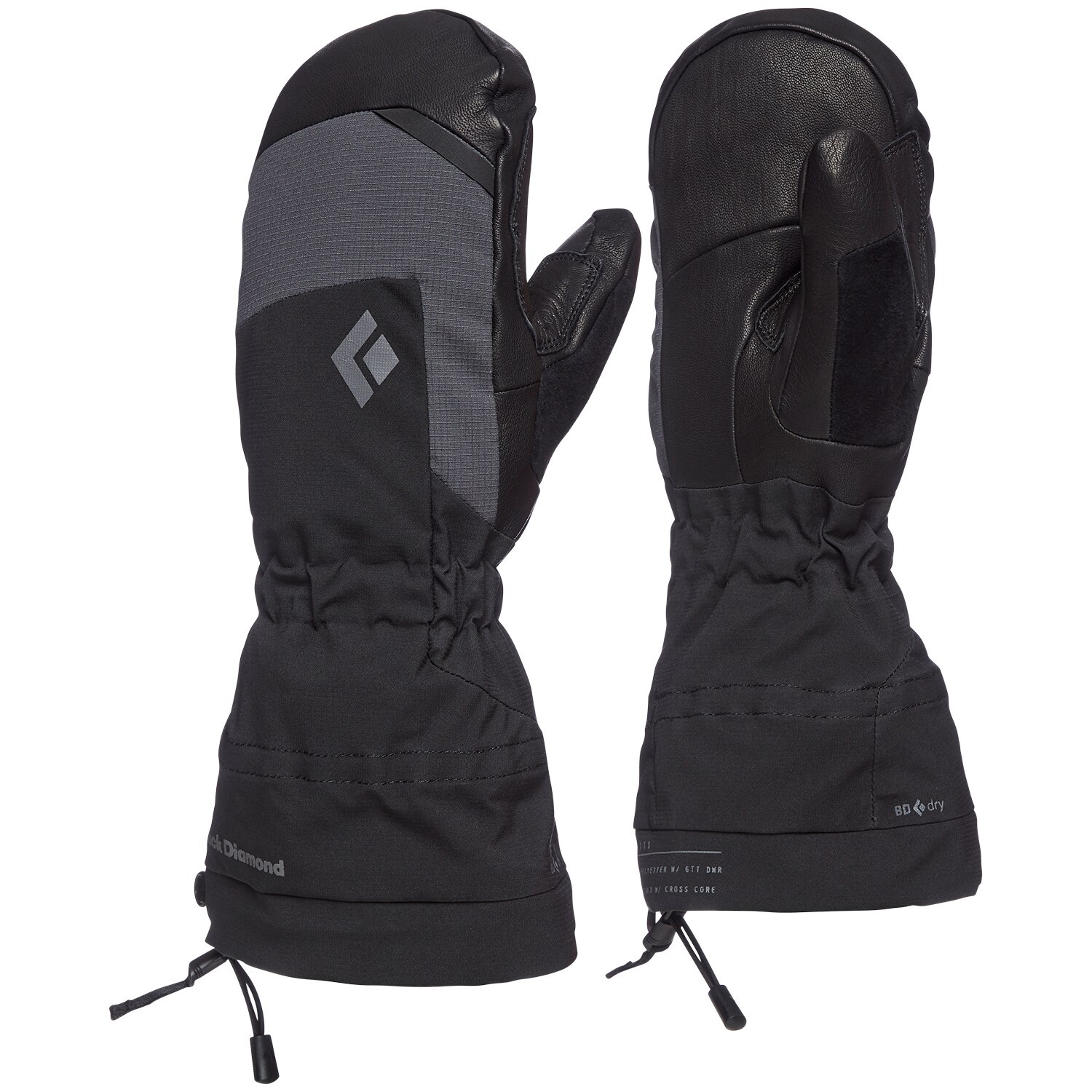 Рукавицы Black Diamond Mercury, черный 
Рукавицы Black Diamond Mercury, черный