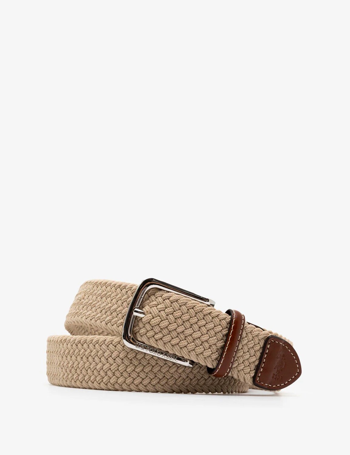 Мужской ремень U.S. Polo Assn., хаки 
Мужской ремень U.S. Polo Assn., хаки