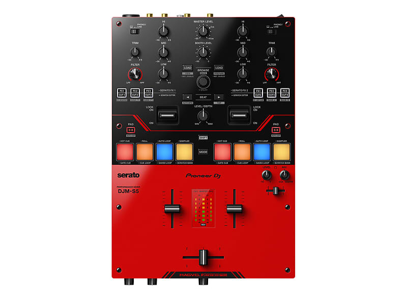 Pioneer DJM-S5 Scratch-Style 2-канальный DJ-микшер для Serato DJ Pro DJM-S5 Scratch-Style 2-Channel DJ mixer for Serato DJ Pro
Pioneer DJM-S5 Scratch-Style 2-канальный DJ-микшер для Serato DJ Pro DJM-S5 Scratch-Style 2-Channel DJ mixer for Serato DJ Pro
