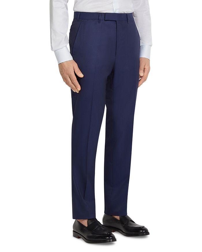 Centoventimila Брюки Slim Fit из шерсти ZEGNA, синий 
Centoventimila Брюки Slim Fit из шерсти ZEGNA, синий