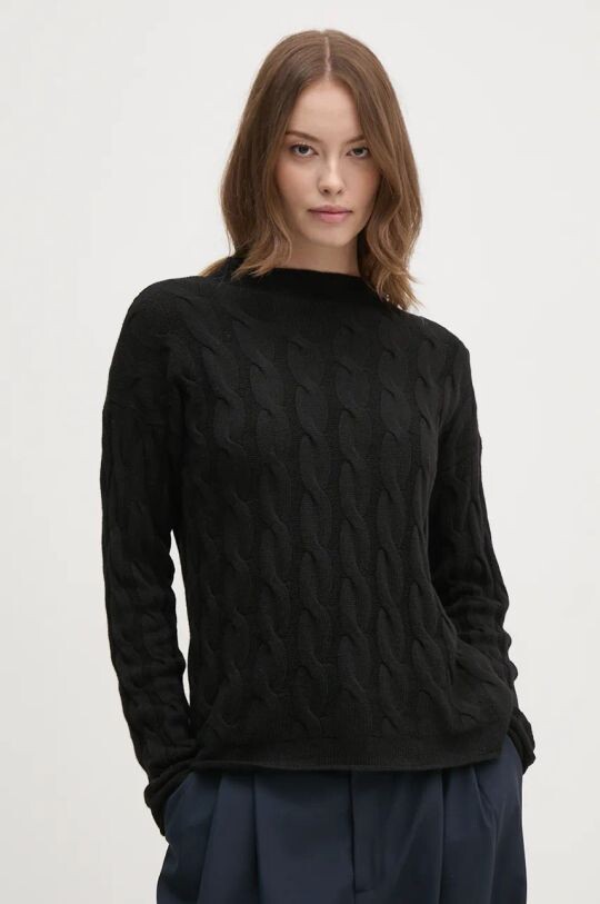 Свитер из смесовой шерсти United Colors of Benetton, черный
Свитер из смесовой шерсти United Colors of Benetton, черный