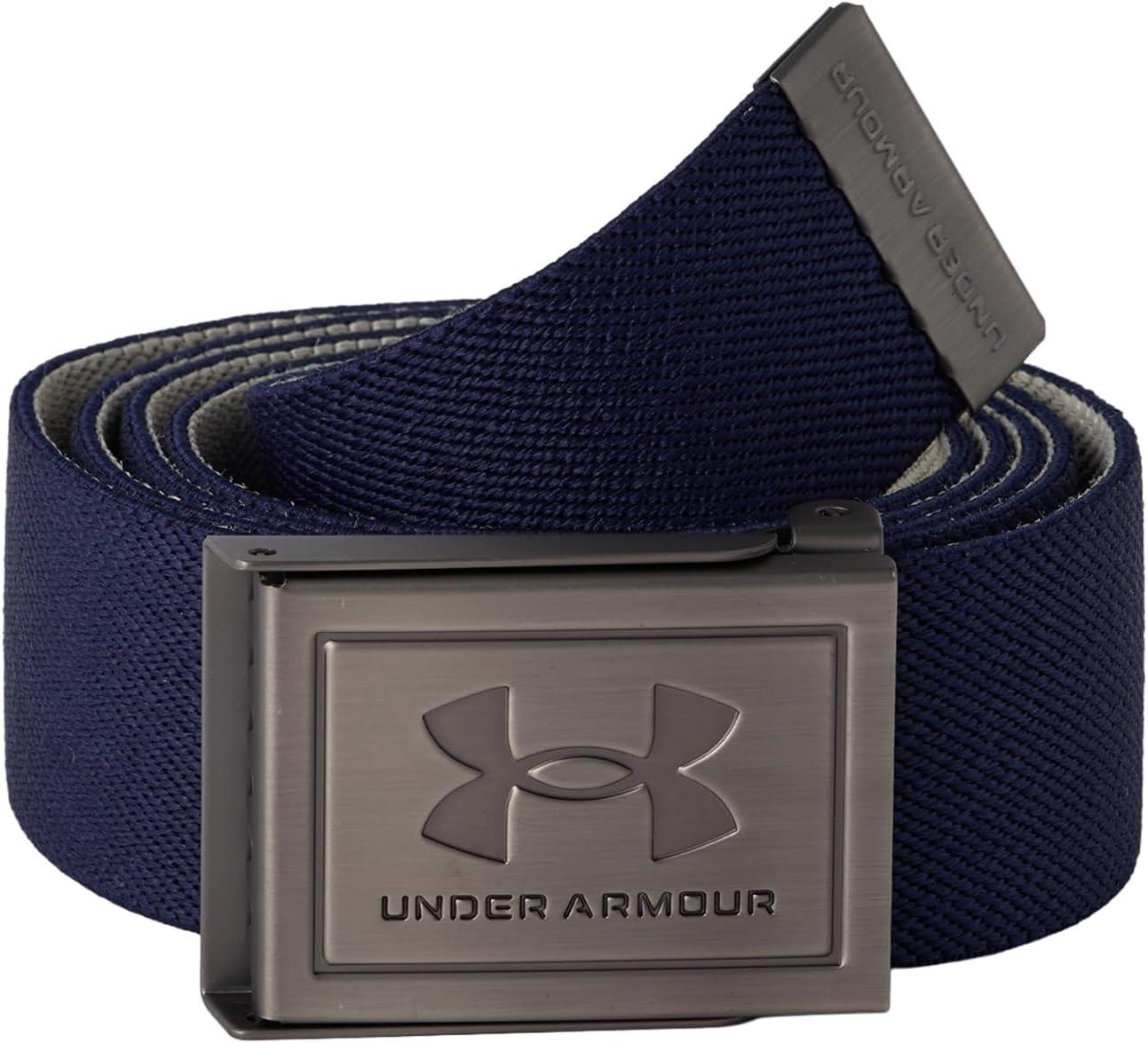 Under Armour мужской пояс Stretch Webbing, (410) Midnight Navy/Khaki Base/Castlerock
Under Armour мужской пояс Stretch Webbing, (410) Midnight Navy/Khaki Base/Castlerock