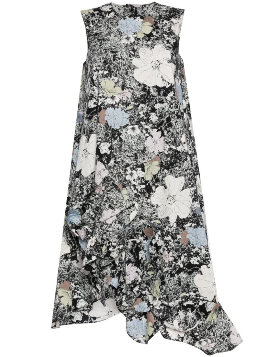 JNBY платье миди с цветочным принтом, черный
JNBY платье миди с цветочным принтом, черный