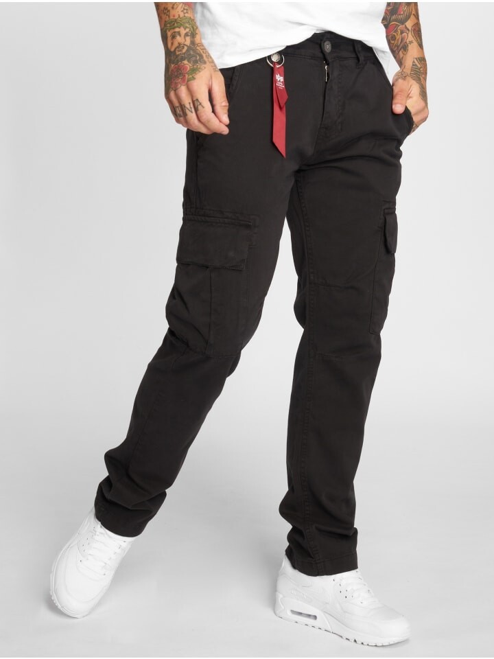 Брюки-карго Alpha Industries, черный
Брюки-карго Alpha Industries, черный