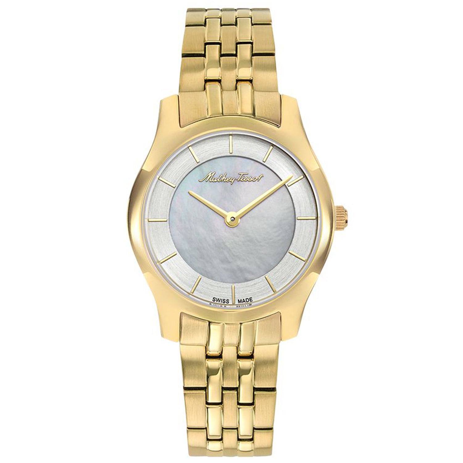 Женские часы Mathey Tissot Tacy с перламутровым циферблатом, цвет mother of pearl
Женские часы Mathey Tissot Tacy с перламутровым циферблатом, цвет mother of pearl