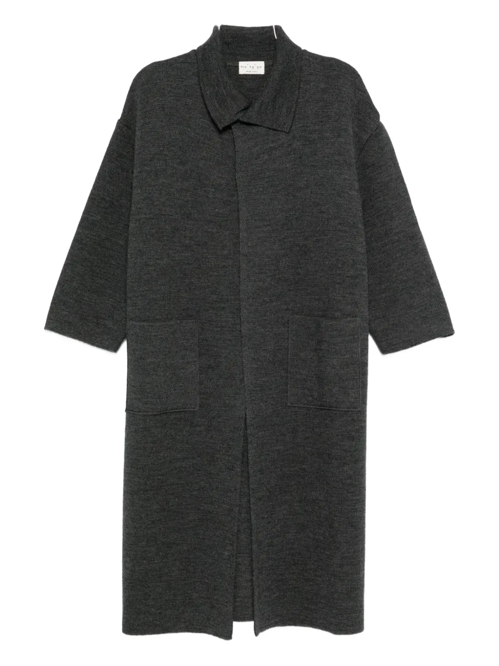 Кардиган-пальто с накладными карманами Ma'Ry'Ya, серый
Кардиган-пальто с накладными карманами Ma'Ry'Ya, серый