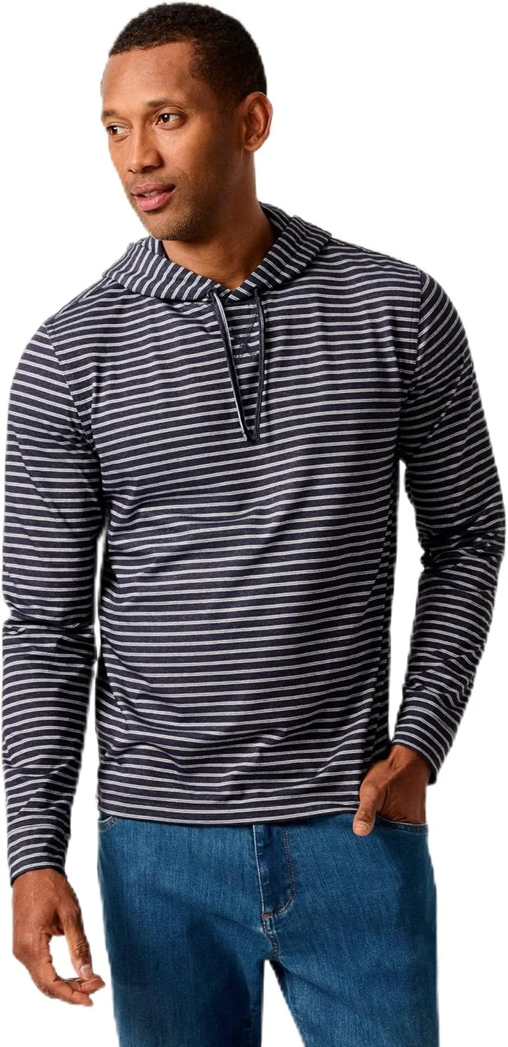 Johnnie-O Wycliff полоска лонгслив худи
Johnnie-O Wycliff полоска лонгслив худи