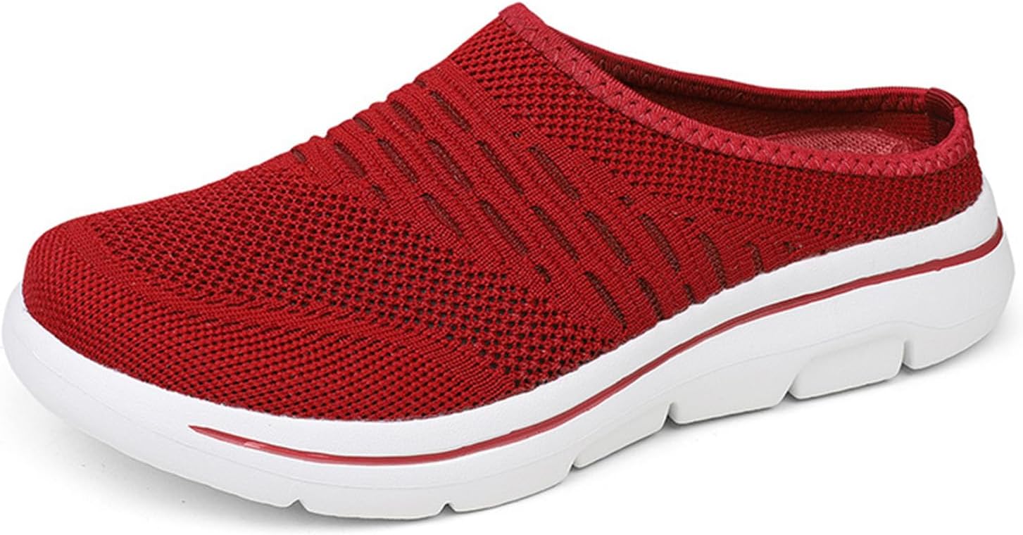 Qesulk Мужские и женские мюли и сабо, дышащая сетка, прогулочные мюли, модные кроссовки, обувь без задника на подкладке, дышащие тапочки, закрытые шлепанцы, обувь на низком клине без застежек, пляжные сандалии для улицы, унисекс, красный
Qesulk Мужские и женские мюли и сабо, дышащая сетка, прогулочные мюли, модные кроссовки, обувь без задника на подкладке, дышащие тапочки, закрытые шлепанцы, обувь на низком клине без застежек, пляжные сандалии для улицы, унисекс, красный