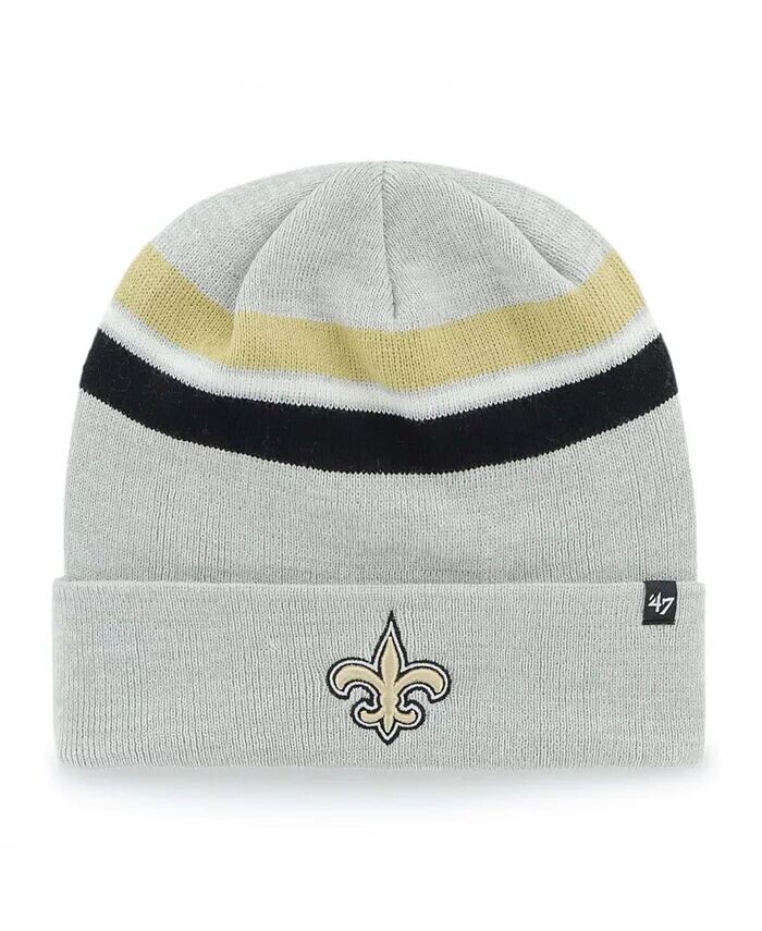 Мужская серая вязаная шапка New Orleans Saints Monhegan с манжетами '47 Brand
Мужская серая вязаная шапка New Orleans Saints Monhegan с манжетами '47 Brand
