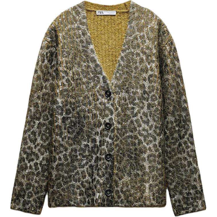 Трикотаж женский с леопардовым принтом ZARA
Трикотаж женский с леопардовым принтом ZARA