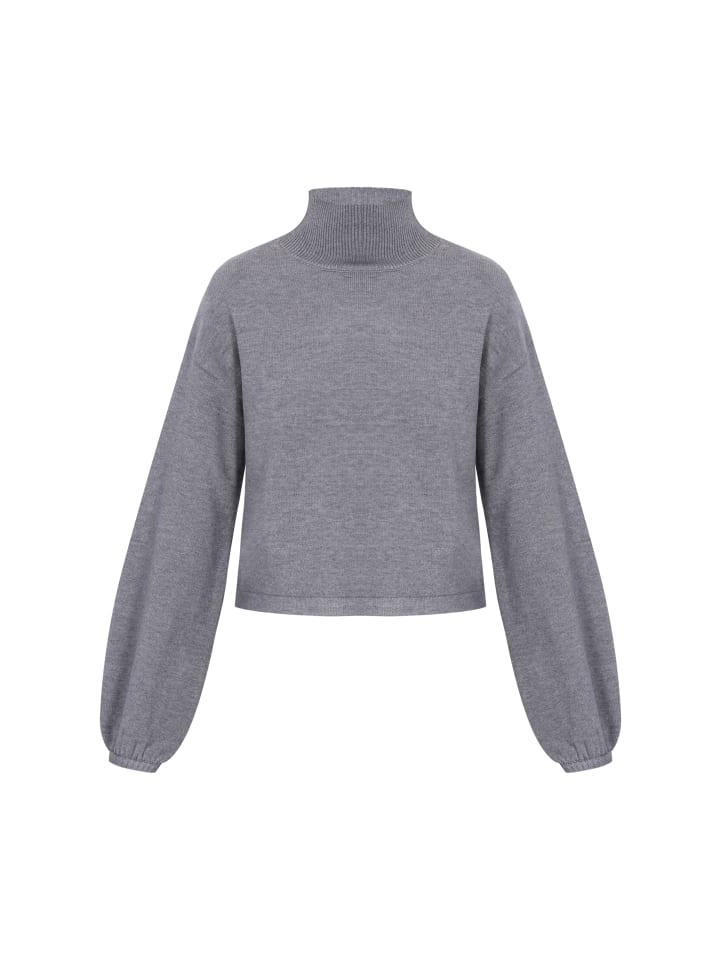 Женский свитер серого меланжа DreiMaster
Женский свитер серого меланжа DreiMaster