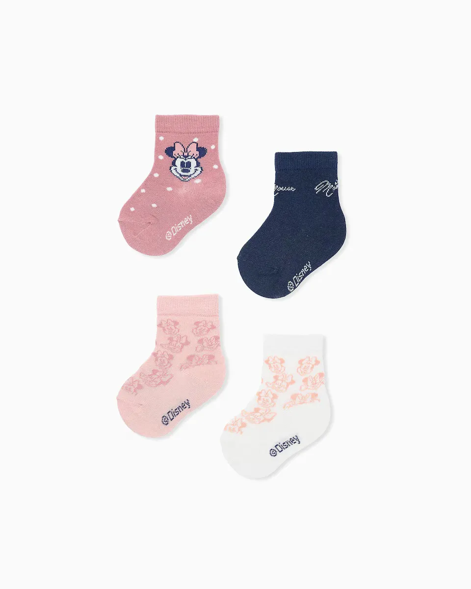 Набор из 4 пар носков для девочки Obelo Tex с принтом Минни Zippy, мультиколор
Набор из 4 пар носков для девочки Obelo Tex с принтом Минни Zippy, мультиколор