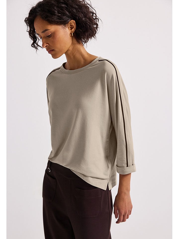 Street One Футболка с длинными рукавами бежевого цвета
Street One Футболка с длинными рукавами бежевого цвета