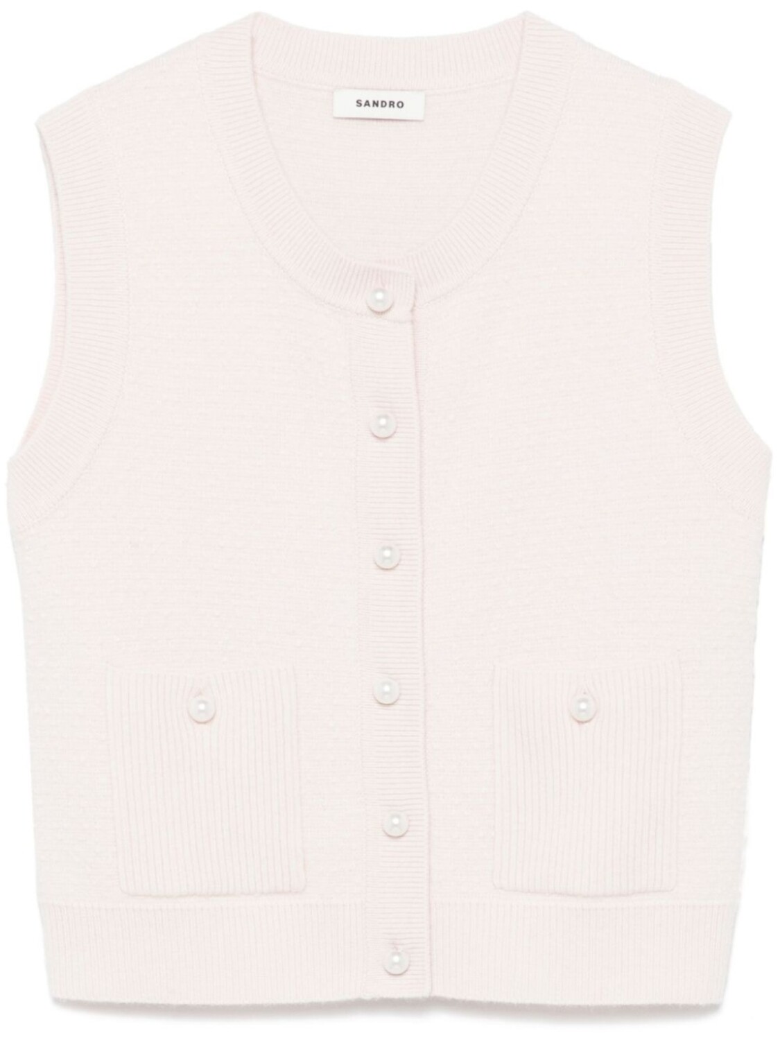 SANDRO жилет из ткани букле, розовый
SANDRO жилет из ткани букле, розовый