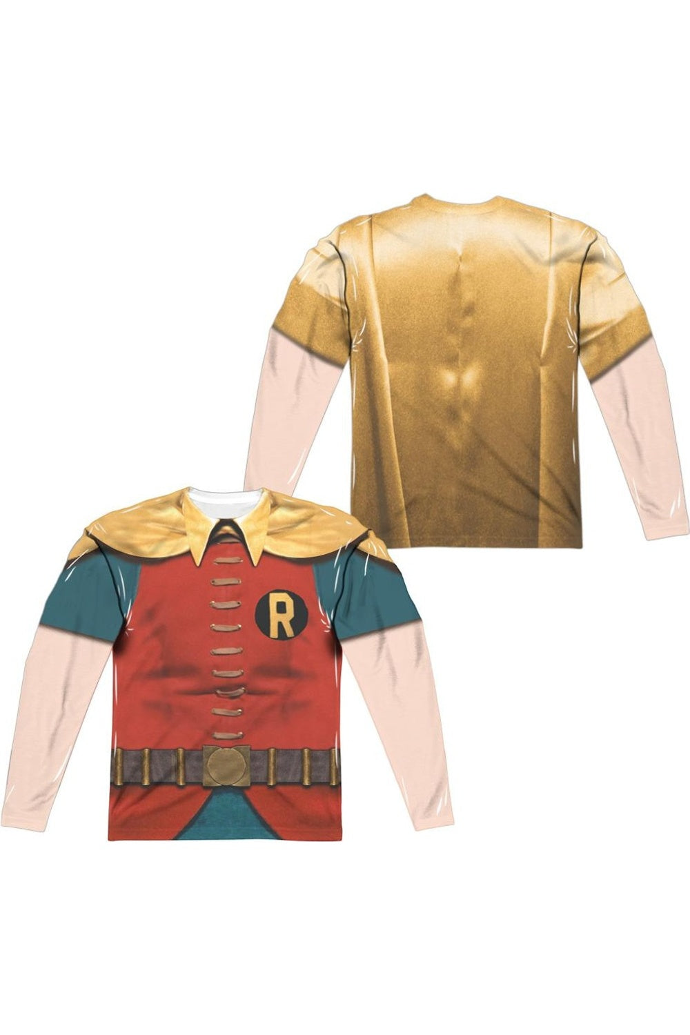 Классический костюм Робина из сериала «Бэтмен» (принт спереди/сзади), футболка с длинными рукавами для взрослых из полиэстера Gildan, белый
Классический костюм Робина из сериала «Бэтмен» (принт спереди/сзади), футболка с длинными рукавами для взрослых из полиэстера Gildan, белый