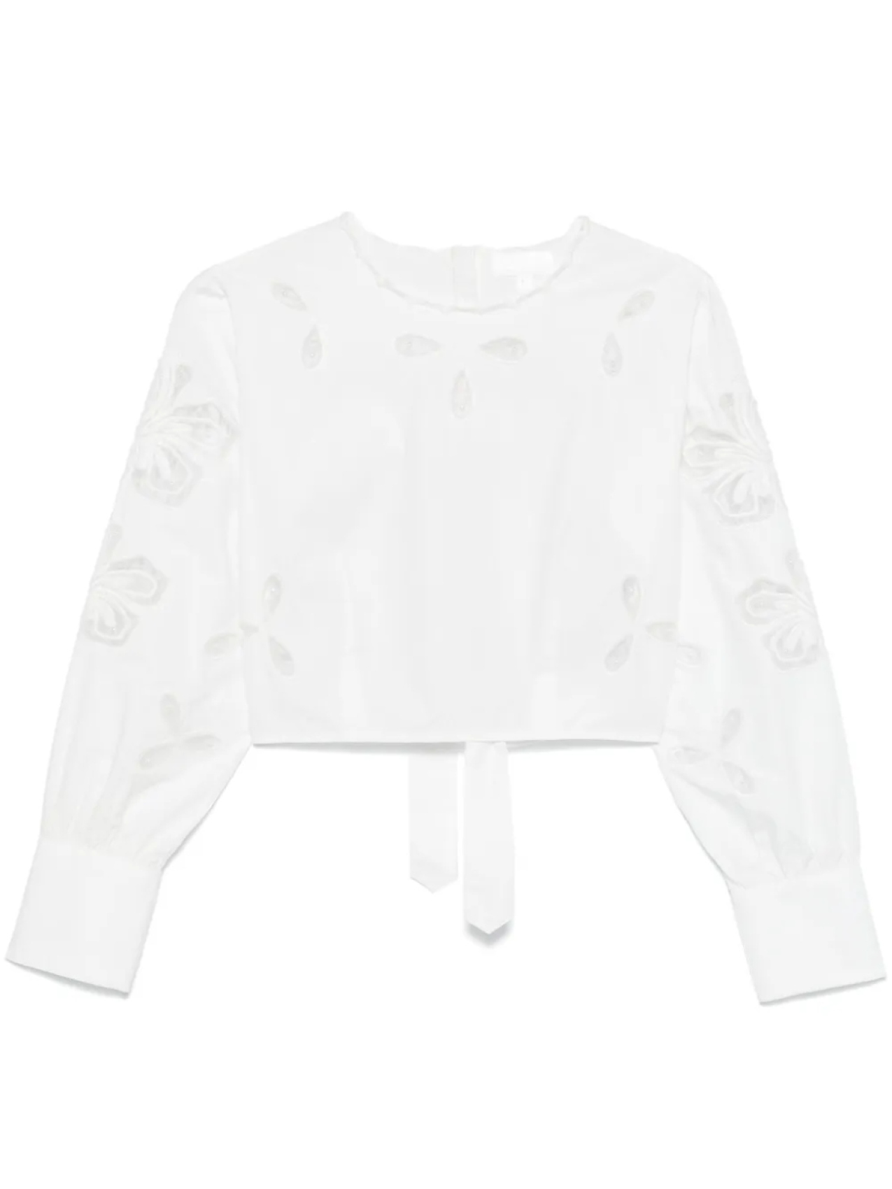 Блузка с цветочной вышивкой SANDRO, белый
Блузка с цветочной вышивкой SANDRO, белый