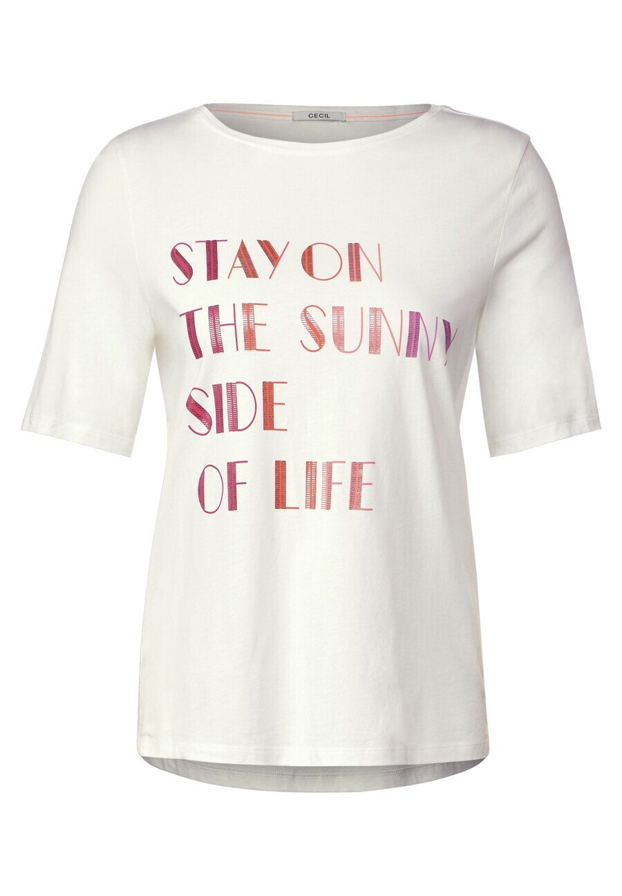 Футболка Cecil, цвет Wool White
Футболка Cecil, цвет Wool White