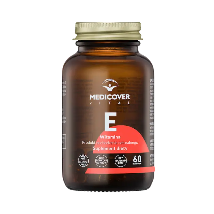 Medicover Vital Witamina E биологически активная добавка, 60 капсул/1 упаковка
Medicover Vital Witamina E биологически активная добавка, 60 капсул/1 упаковка