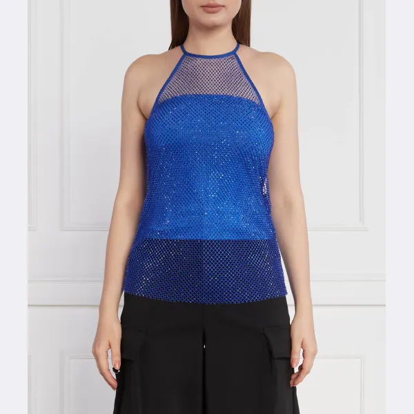 Облегающий топ Patrizia Pepe, синий
Облегающий топ Patrizia Pepe, синий