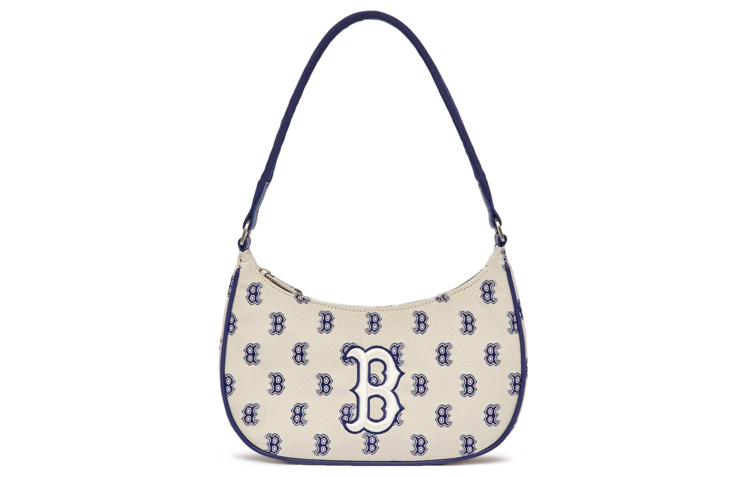 Сумка-хобо с монограммой MLB, Белый/Синий
Сумка-хобо с монограммой MLB, Белый/Синий