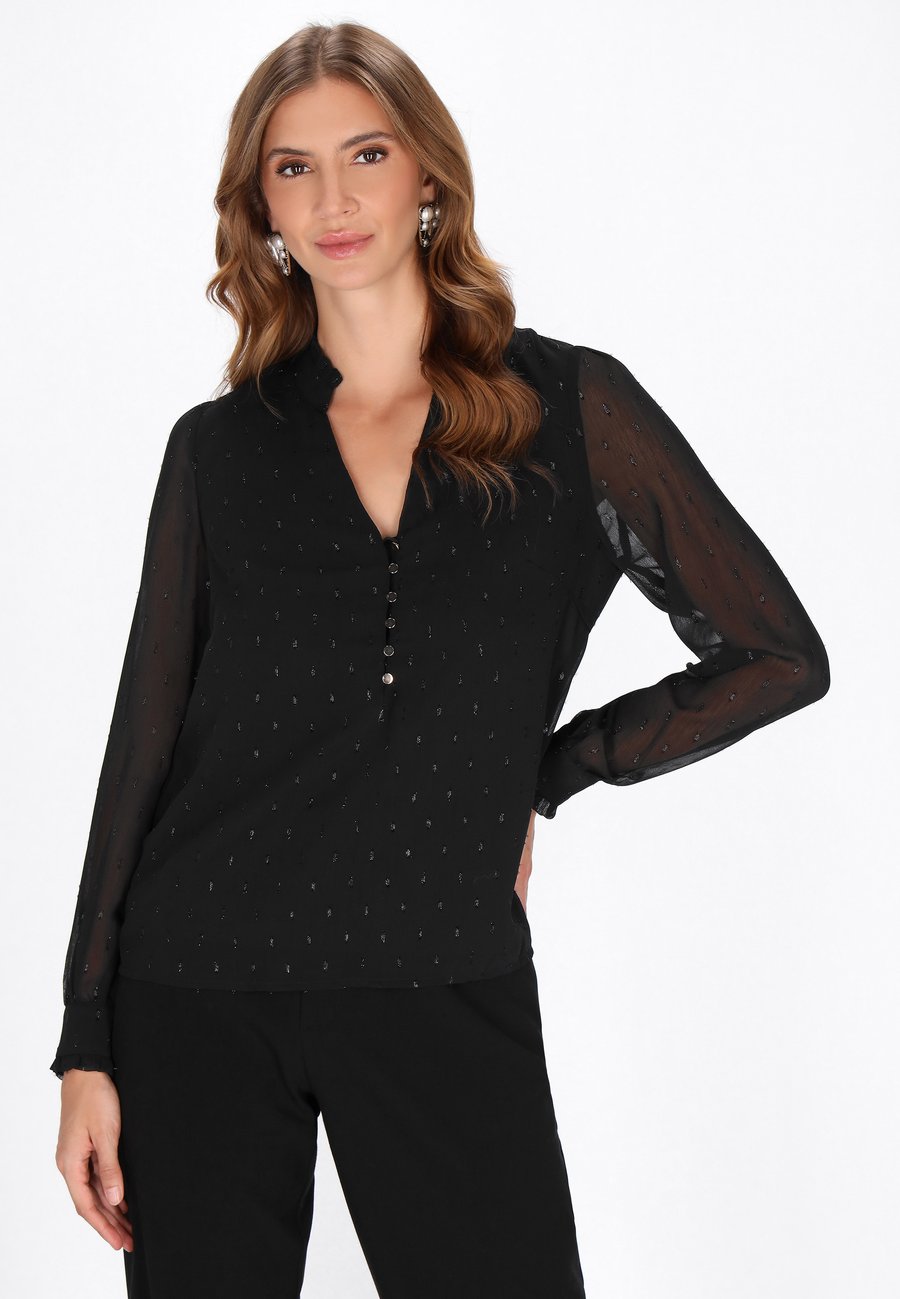 Блуза faina Blouse, Black
Блуза faina Blouse, Black