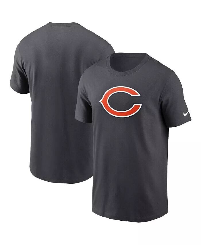 Мужская антрацитовая футболка Chicago Bears Logo Essential Nike
Мужская антрацитовая футболка Chicago Bears Logo Essential Nike