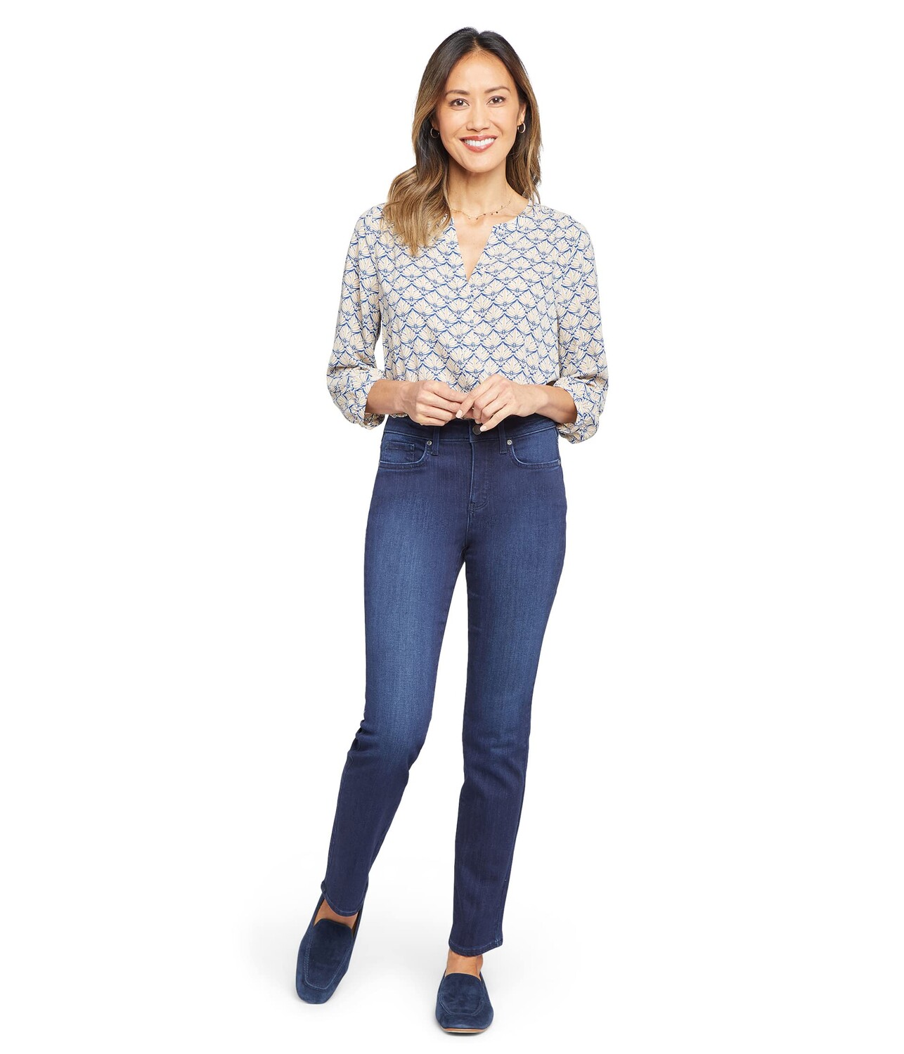 Джинсы NYDJ, Sheri Slim in Underground
Джинсы NYDJ, Sheri Slim in Underground