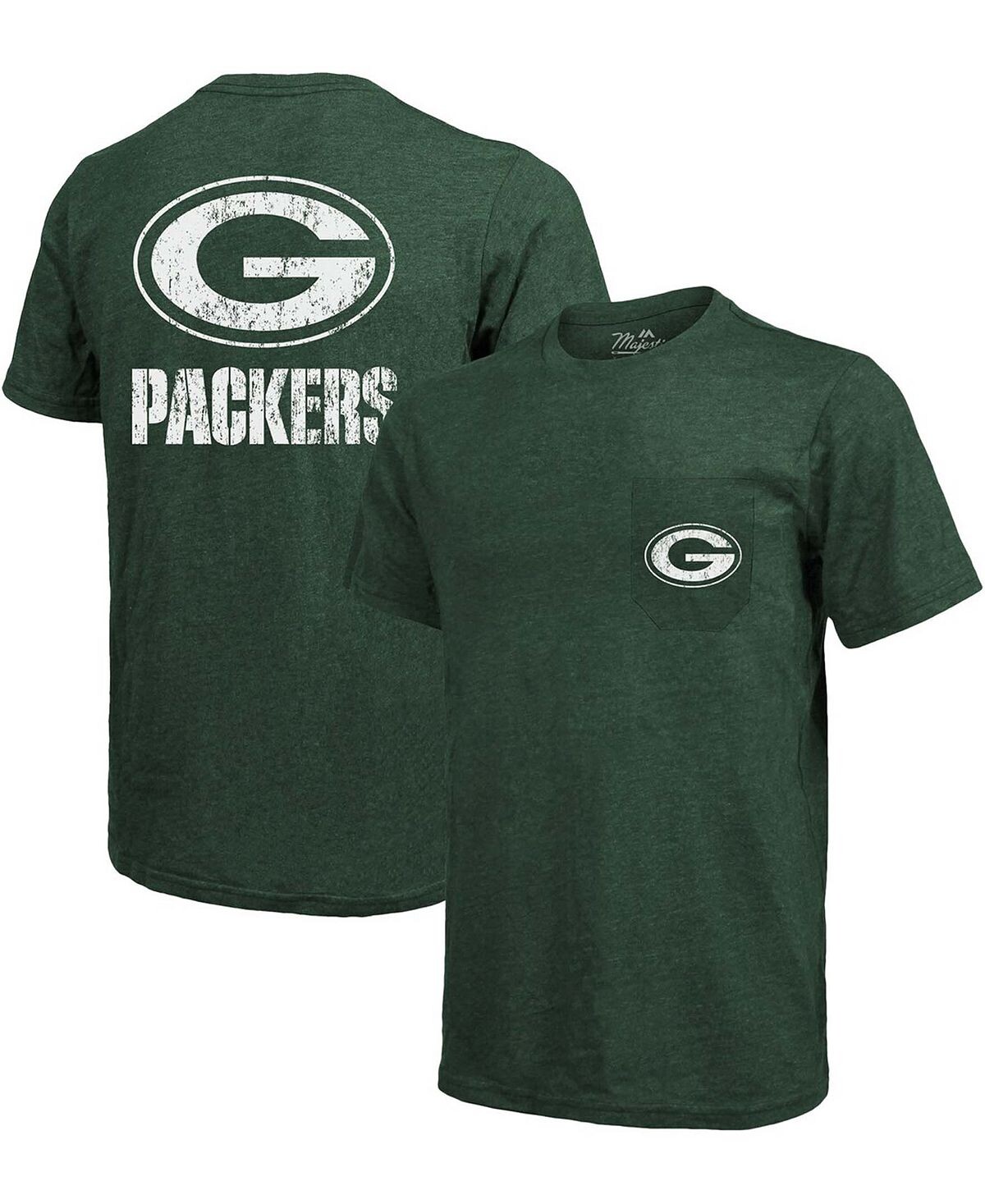 Футболка с карманами tri-blend green bay packers - зеленый меланжевый Majestic, зеленый
Футболка с карманами tri-blend green bay packers - зеленый меланжевый Majestic, зеленый