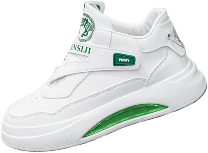 Мужские спортивные кроссовки - удобные и повседневные кроссовки, оснащенные мягкими стельками, прочной подошвой и стильными узорами, подходят для активного отдыха на улице и катания на скейтборде Hoalox, белый/зеленый
Мужские спортивные кроссовки - удобные и повседневные кроссовки, оснащенные мягкими стельками, прочной подошвой и стильными узорами, подходят для активного отдыха на улице и катания на скейтборде Hoalox, белый/зеленый
