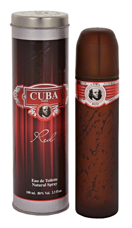 Туалетная вода Cuba Red, 100 мл 
Туалетная вода Cuba Red, 100 мл
