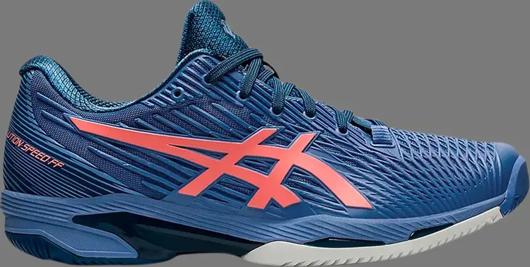 Кроссовки solution speed ff 2 'blue harmony guava' Asics, синий
Кроссовки solution speed ff 2 'blue harmony guava' Asics, синий