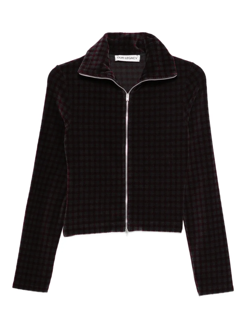 Кардиган с узором на молнии Our Legacy, серый
Кардиган с узором на молнии Our Legacy, серый