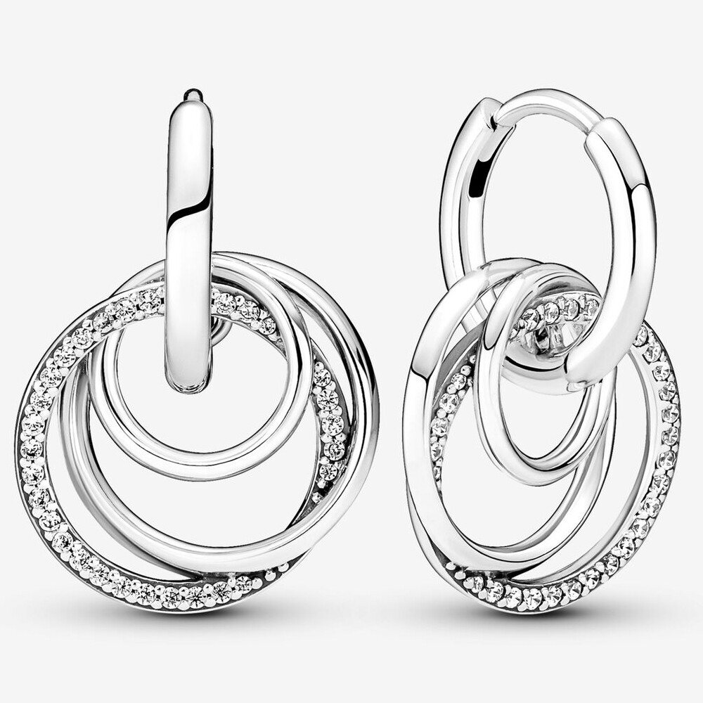 Серьги Pandora Family Always Encircled, серебро
Серьги Pandora Family Always Encircled, серебро