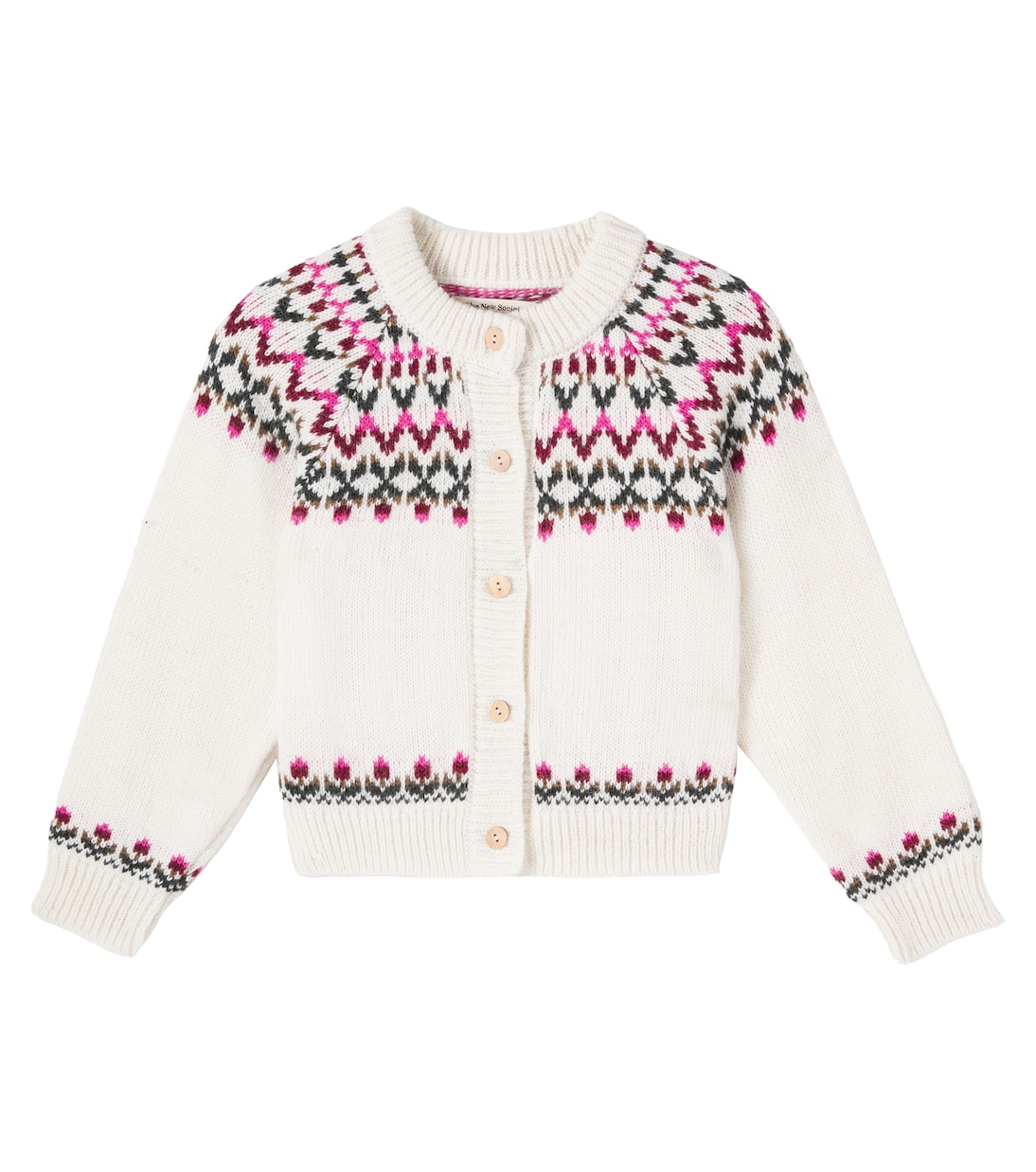 Жаккардовый кардиган Baby Wendy с цветочным принтом The New Society, Moonlight White
Жаккардовый кардиган Baby Wendy с цветочным принтом The New Society, Moonlight White