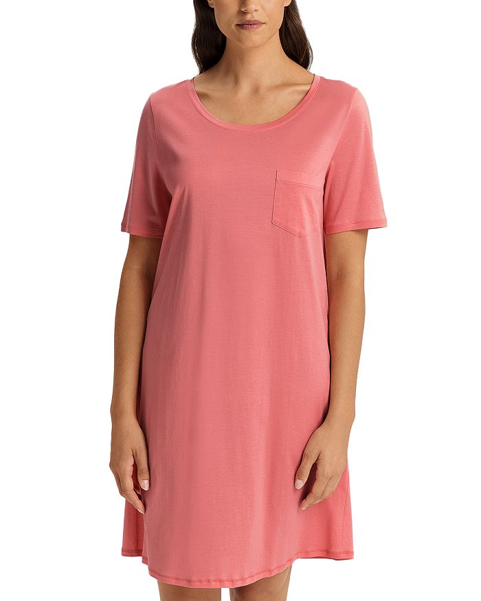 Хлопковая ночная сорочка Deluxe Hanro, розовый
Хлопковая ночная сорочка Deluxe Hanro, розовый