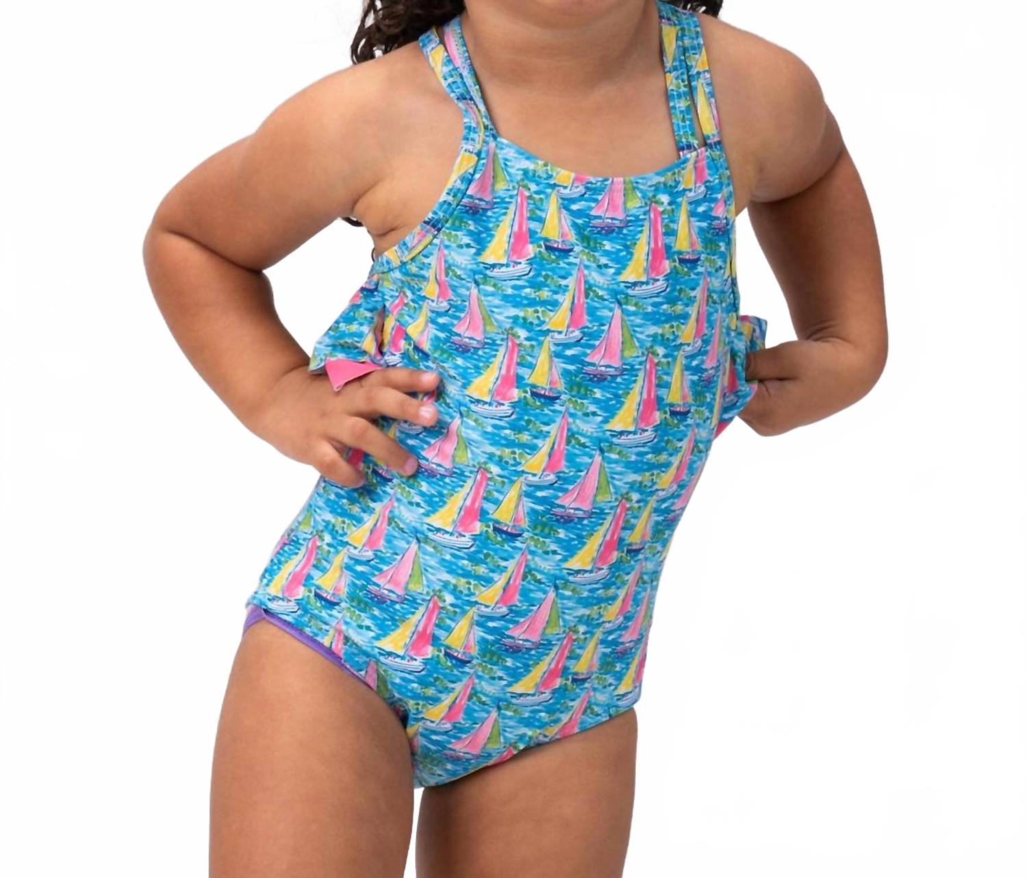 Лагуна Преппи Парусник Цельный купальник в разноцветном дизайне THE OAKS APPAREL, мультиколор
Лагуна Преппи Парусник Цельный купальник в разноцветном дизайне THE OAKS APPAREL, мультиколор