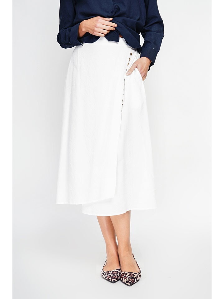 Юбка до колена Le Jardin du Lin, белый
Юбка до колена Le Jardin du Lin, белый