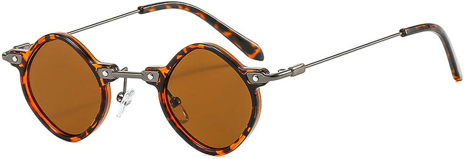 Солнцезащитные очки COTIA Retro Polygon Small Square для женщин, модные, с прозрачными линзами цвета океана, защита от УФ-излучения UV400, для мужчин, в стиле панк, Brown C6
Солнцезащитные очки COTIA Retro Polygon Small Square для женщин, модные, с прозрачными линзами цвета океана, защита от УФ-излучения UV400, для мужчин, в стиле панк, Brown C6