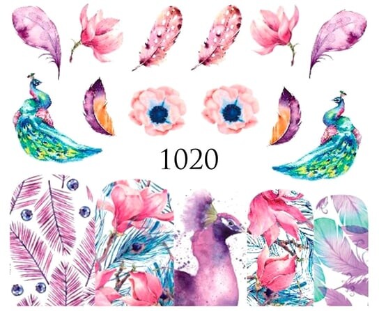 Водные наклейки для ногтей - №1020, Raisin
Водные наклейки для ногтей - №1020, Raisin