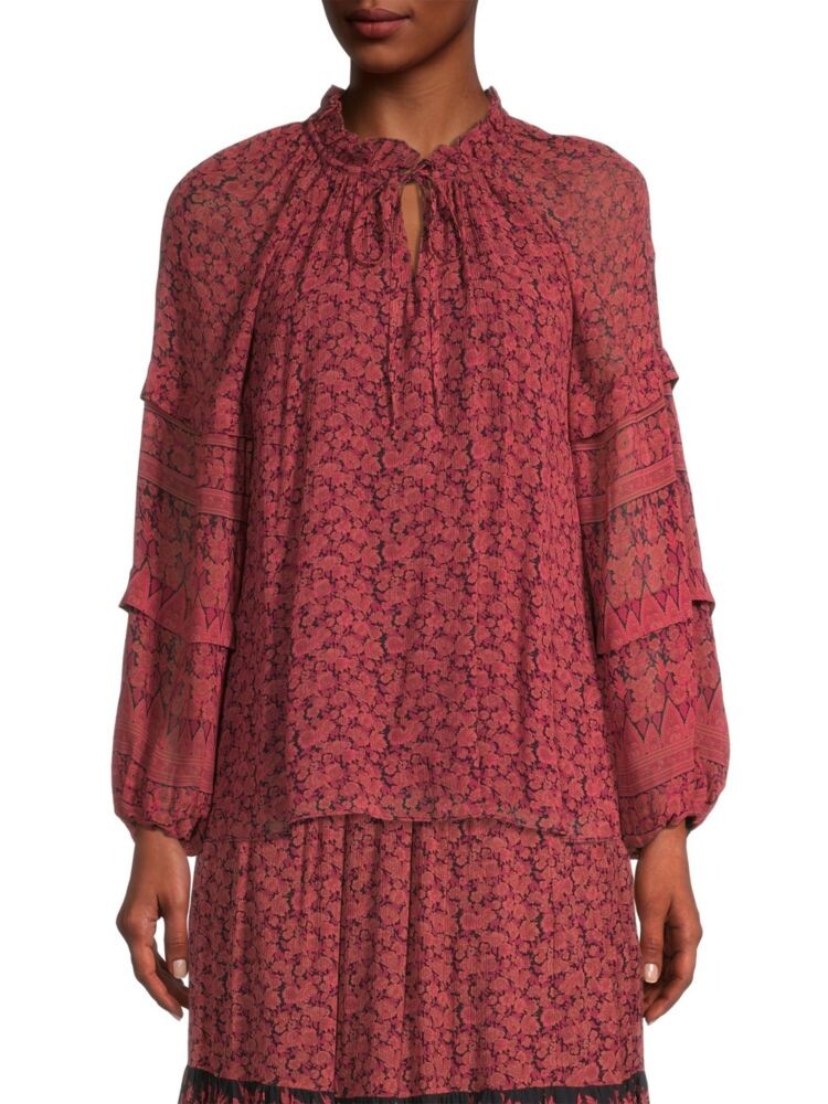 Крестьянская блузка Mckenna Kobi Halperin, цвет Wine
Крестьянская блузка Mckenna Kobi Halperin, цвет Wine